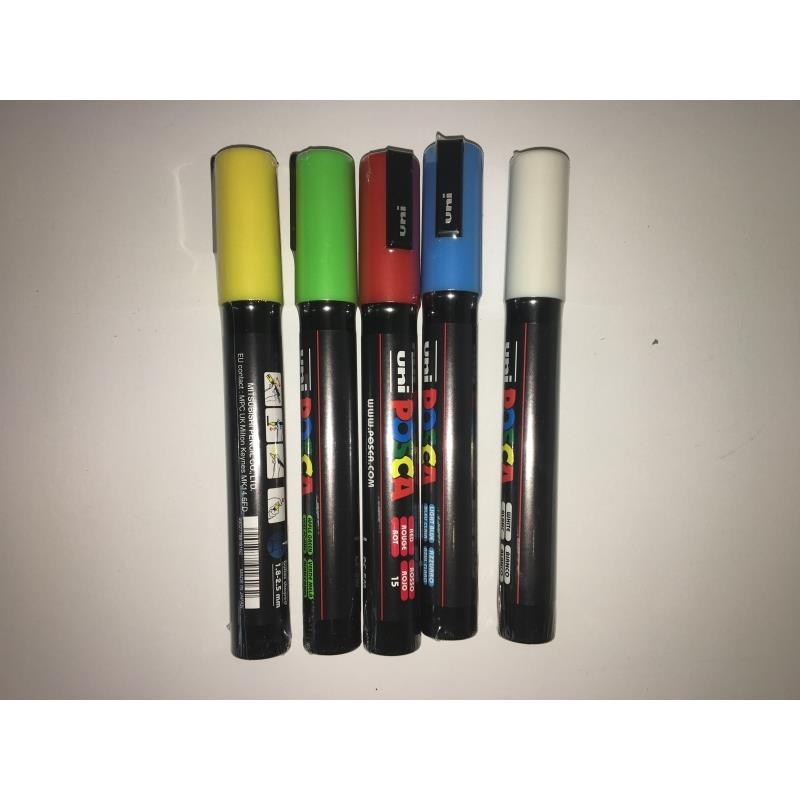 PISALO za označevanje matic, modro, rdeče, belo, rumeno
