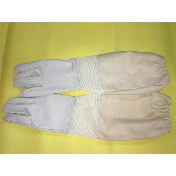 Čebelarske rokavice- usnjene; samo M in XL